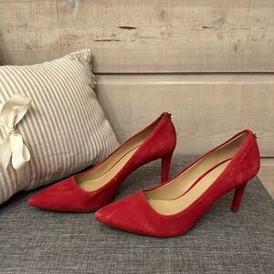 Brand new suede, Michael Kors heels